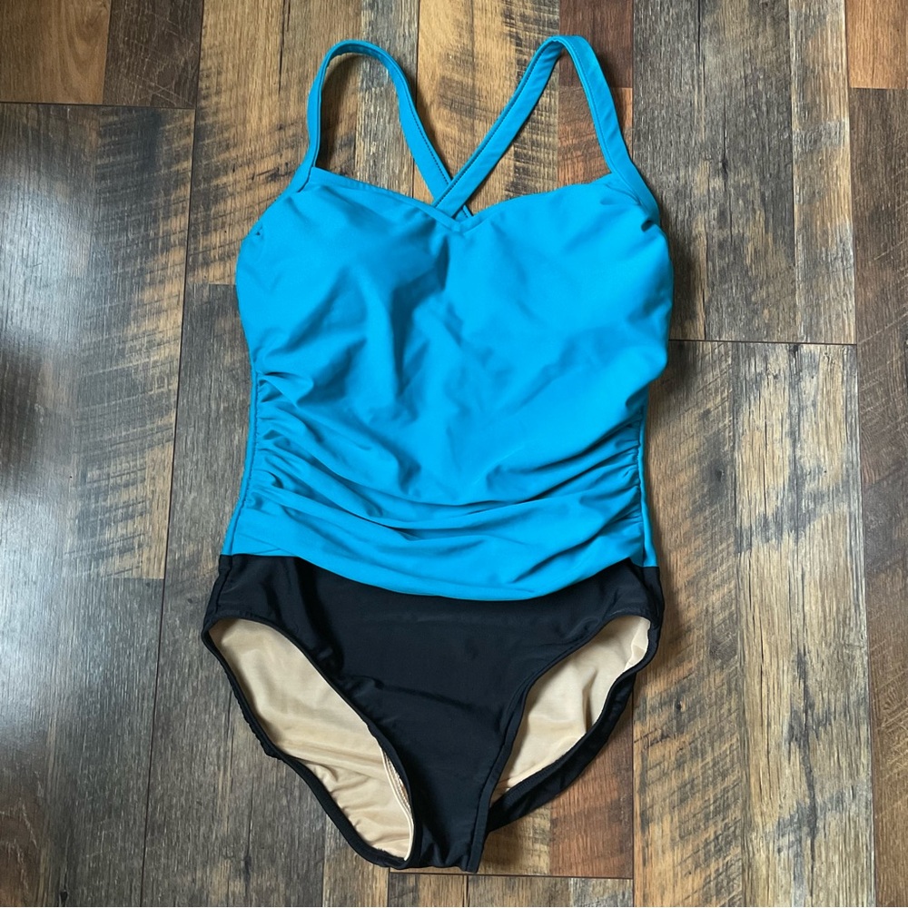Carol Wior Two Tone Swimsuit 12
